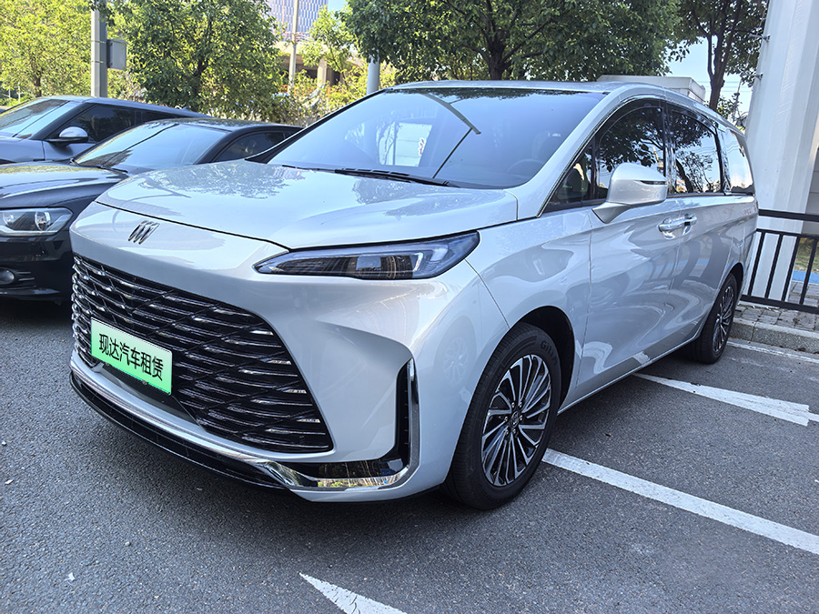 广州长租别克GL8出租新能源陆尚7座商务车自驾年租