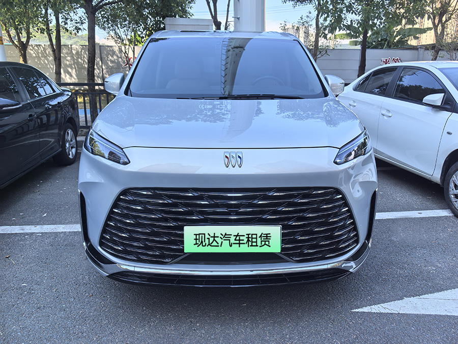 广州长租别克GL8出租新能源陆尚7座商务车自驾年租_广州租车 首选广州现达汽车租赁公司